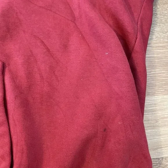 VTG Y2K NFL San Francisco 49ers Red Hoodie Sweatshirt Size Large - Picture 9 of 16